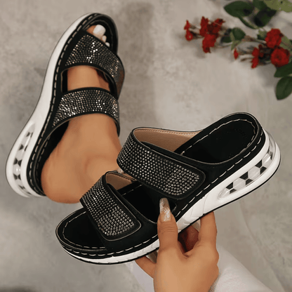 Botines Chelsea Confort Nube con Destellos