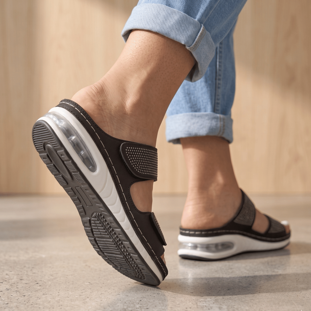 Botines Chelsea Confort Nube con Destellos